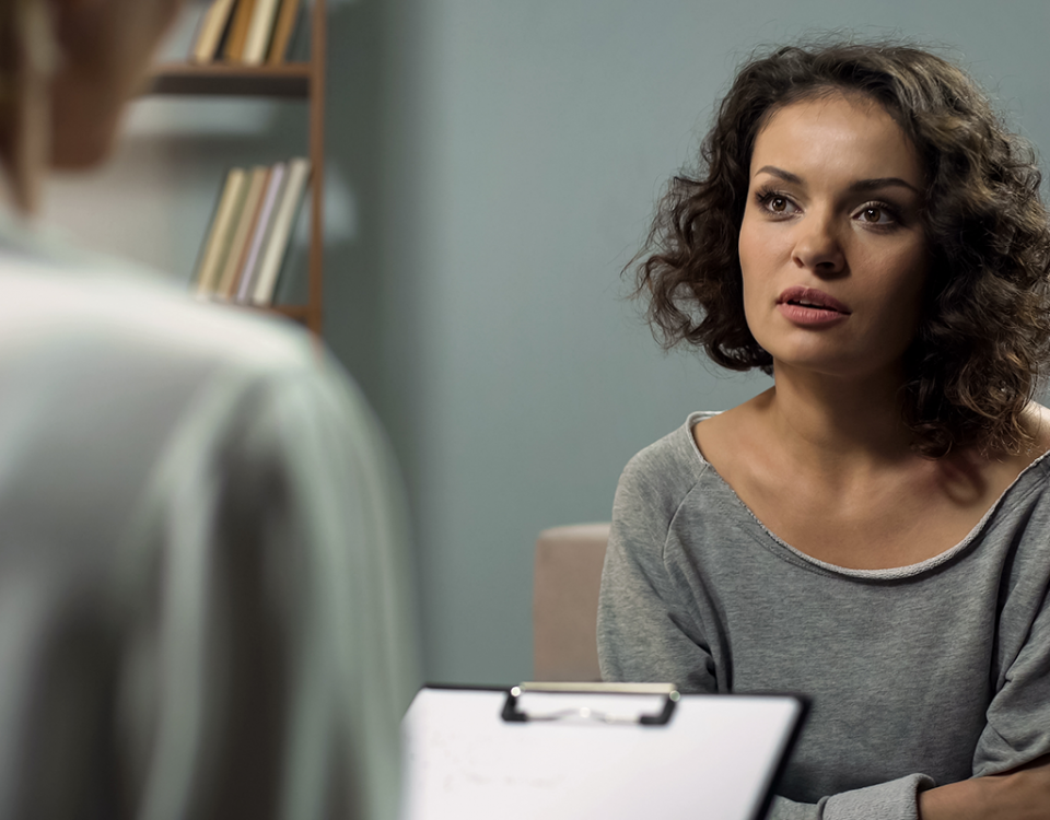 Patient in office