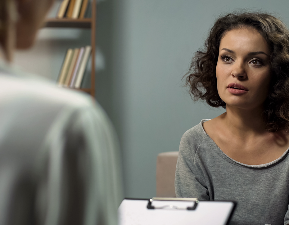 Doctor patient talking